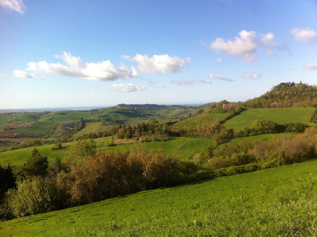 B&B La Collina Dorata Offagna Exterior foto